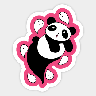 Ghost Panda Sticker